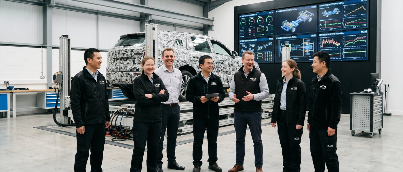 The NTM Engineering team in the Beijing test hall